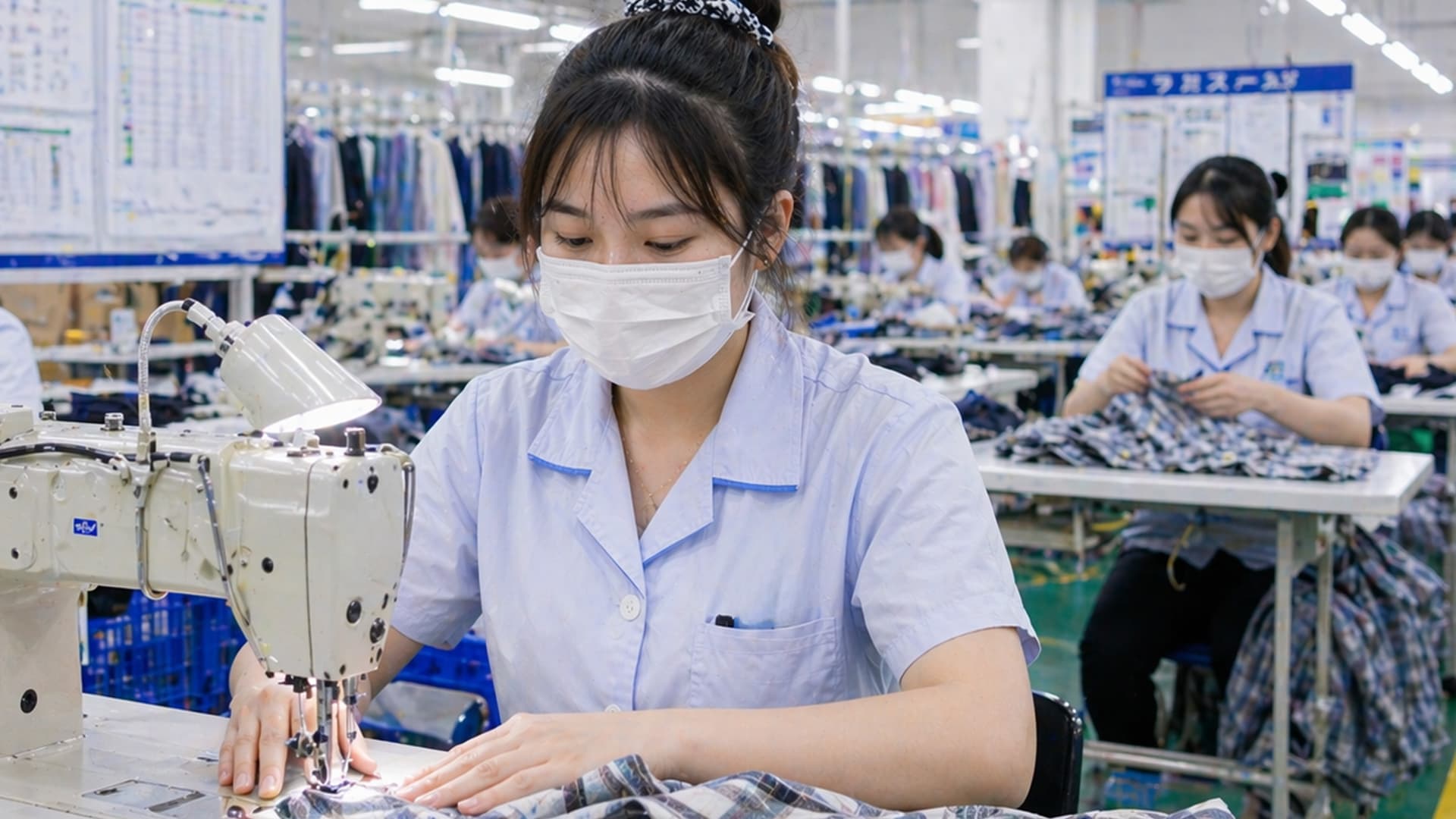 Kỹ thuật nghề May mặc tại Nhật