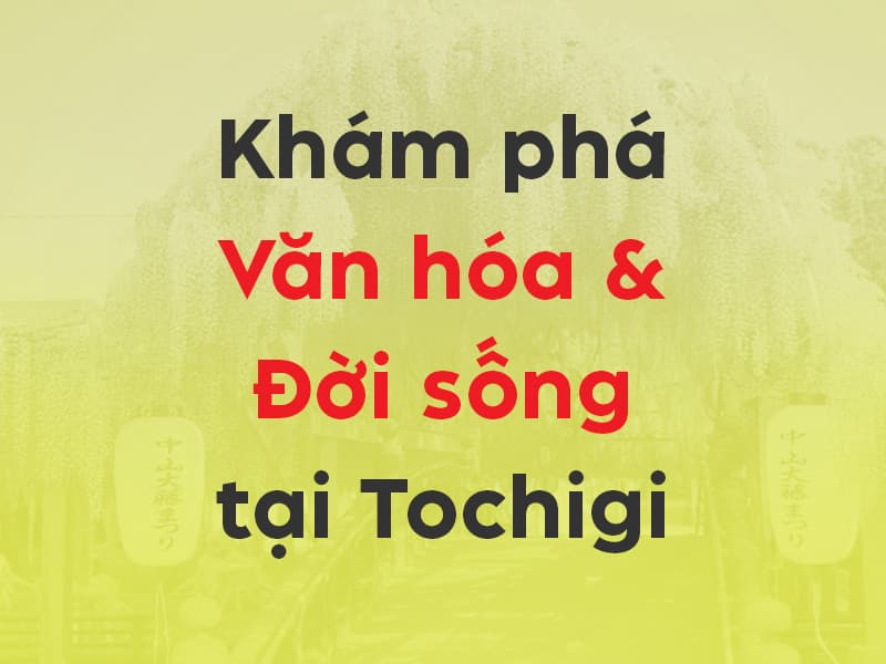 Khám phá Văn hóa & đời sống tại tỉnh Tochigi
