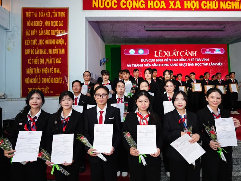 Lễ xuất cảnh 66 thanh niên Trà Vinh (Vĩnh Long): Dấu ấn 6 năm Esuhai đồng hành vươn xa